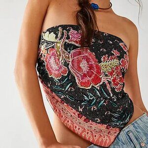 Free People Raya Bandana Top Cropped